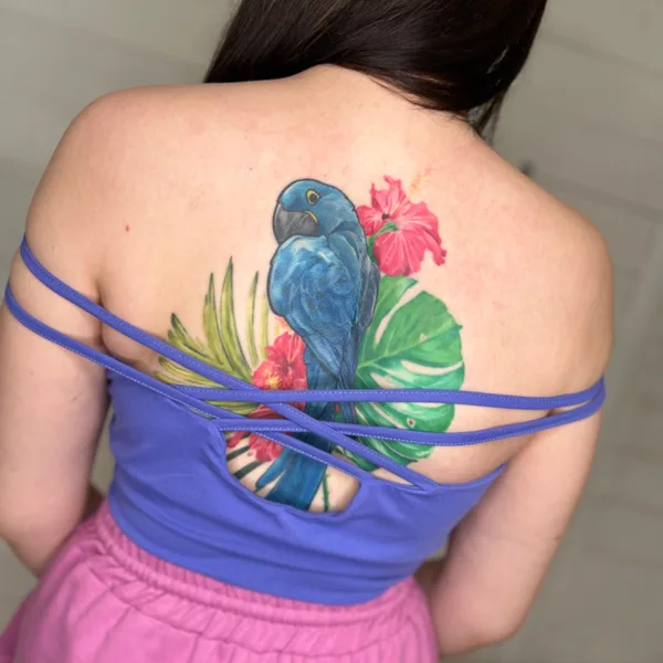New School tattoo by Ксюша Криг in Нижний Новгород