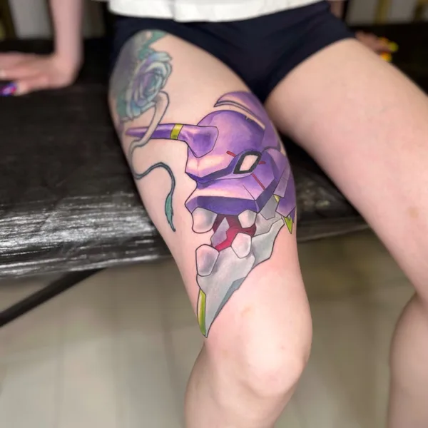 New School tattoo by Ксюша Криг in Нижний Новгород
