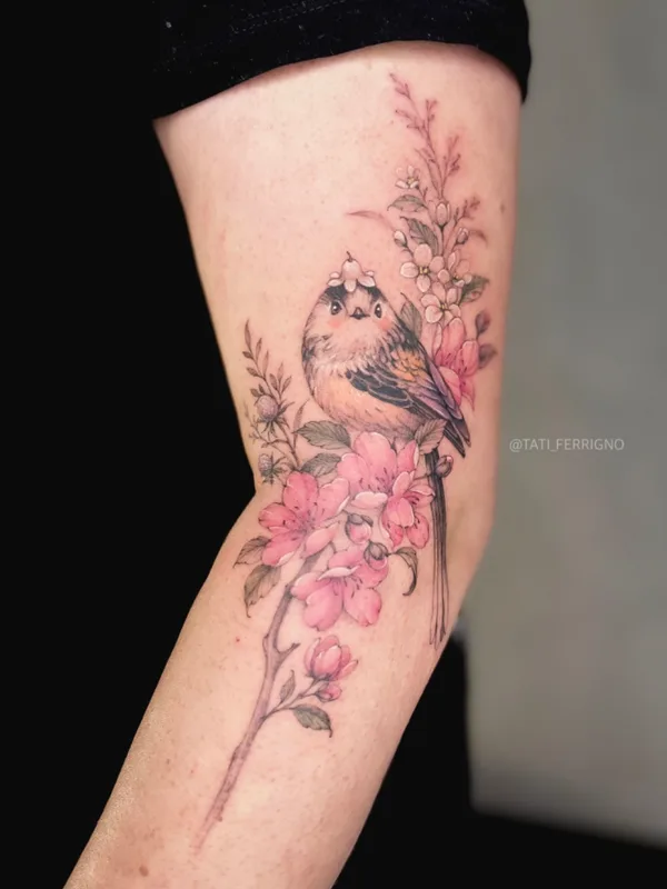 color watercolor татуировка на forearm #71450 | Тату мастер Tati Ferrigno