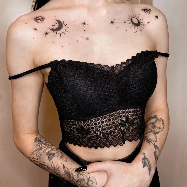 Авторская tattoo by Котова Кристина kikitatts in Волгоград
