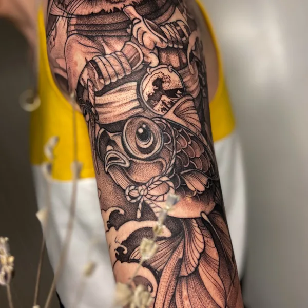 Авторская tattoo by Котова Кристина kikitatts in Волгоград