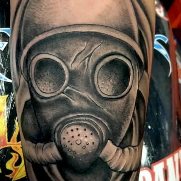 Black & Grey tattoo by James Keller in Las Vegas