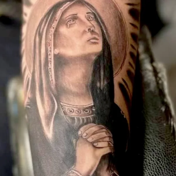 Black & Grey tattoo by James Keller in Las Vegas