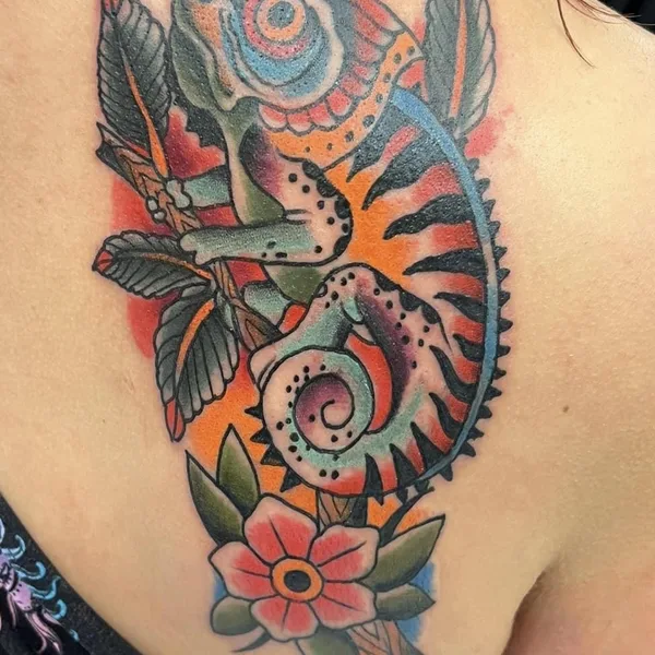 Black & Grey tattoo by James Keller in Las Vegas