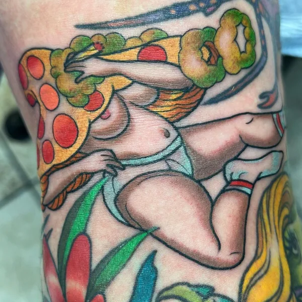Neo Traditional tattoo by Megan Mac in Kansas City