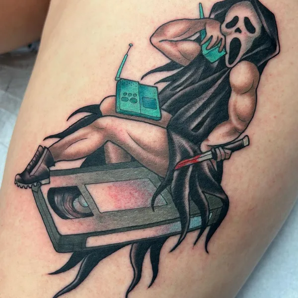 Neo Traditional tattoo by Megan Mac in Kansas City
