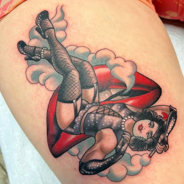 Neo Traditional tattoo by Megan Mac in Kansas City