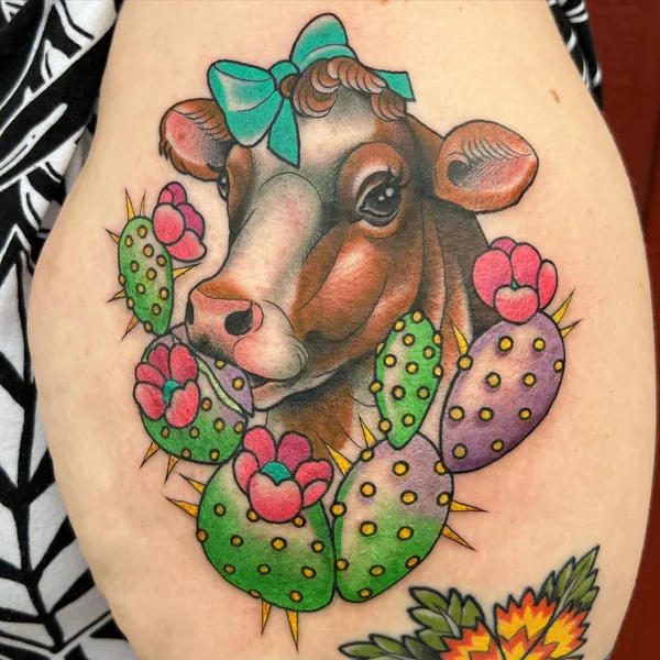 Neo Traditional tattoo by Megan Mac in Kansas City