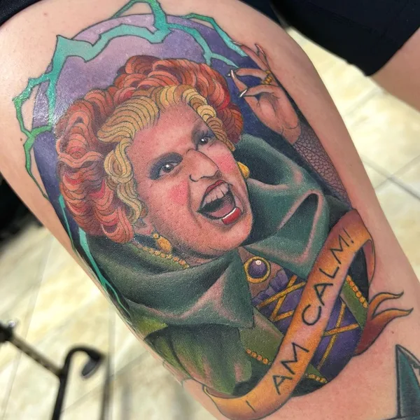 Neo Traditional tattoo by Megan Mac in Kansas City