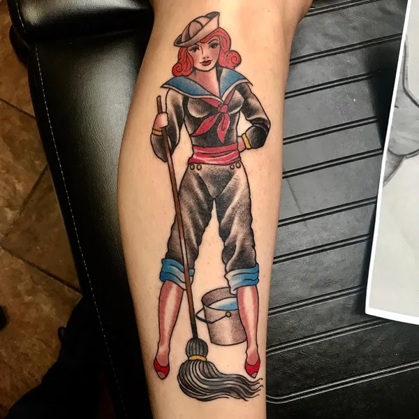 Old School tattoo by Whispering Danny in Kansas City