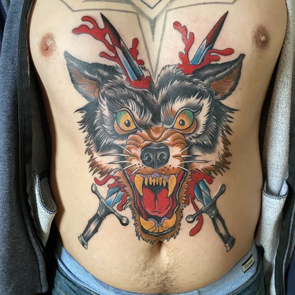 Old School tattoo by Whispering Danny in Kansas City