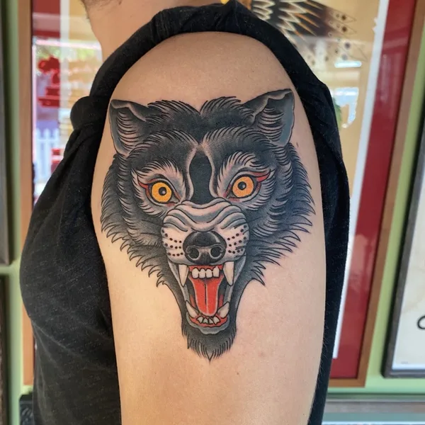 Old School tattoo by Whispering Danny in Kansas City