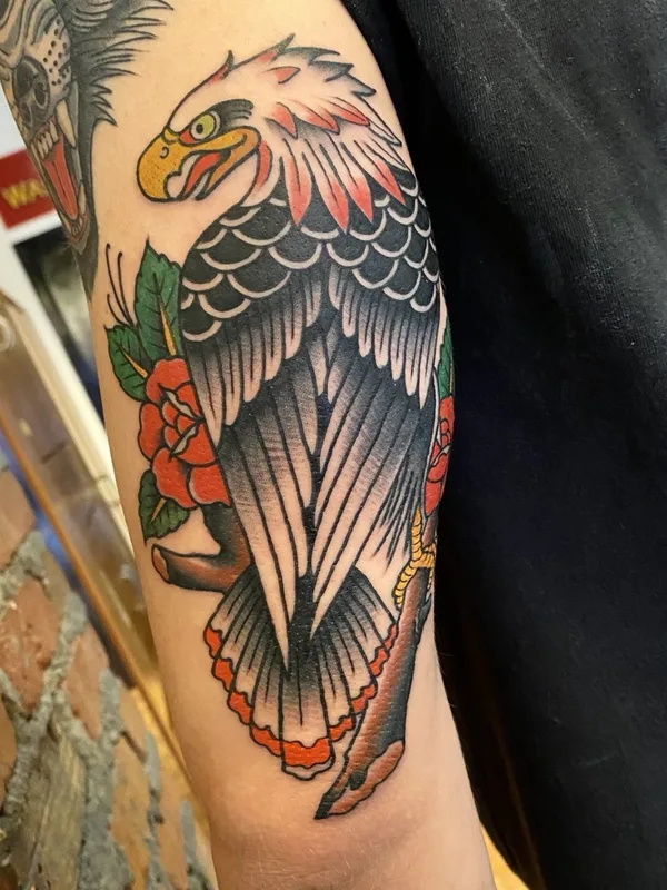 color traditional Tatuagem em forearm #57349 | Tatuador Whispering Danny