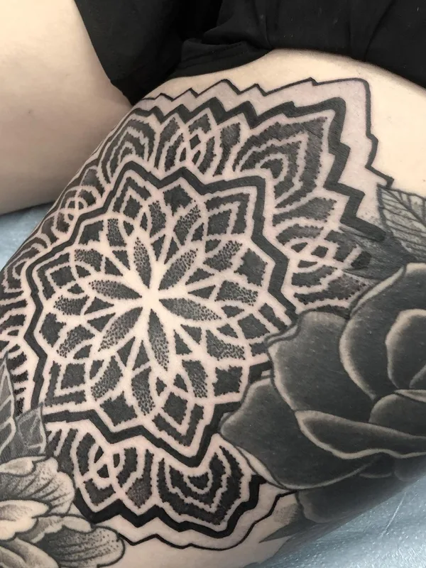 Japanese tattoo by Steven Campbell in Kansas City