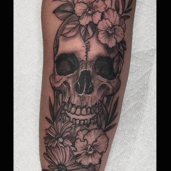 Neo Traditional tattoo by Courtney Ann Schmidt in Jackson