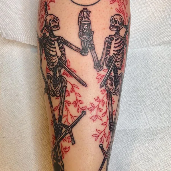 Neo Traditional tattoo by Courtney Ann Schmidt in Jackson