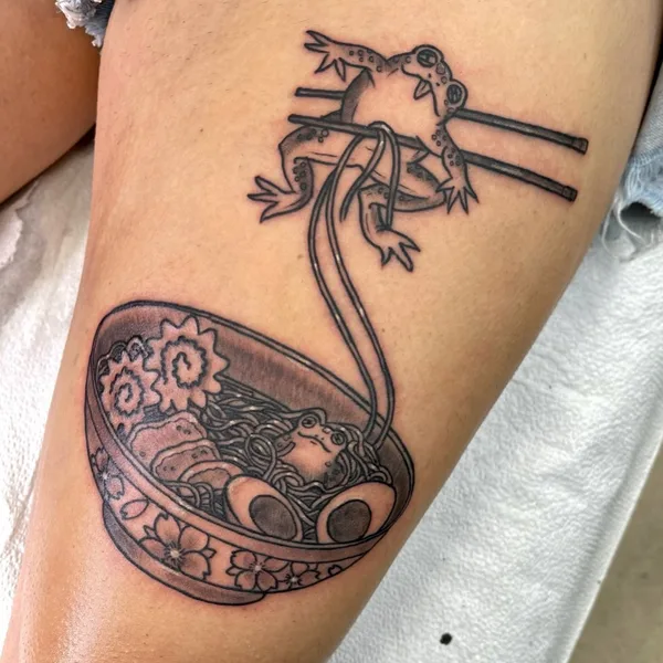 Neo Traditional tattoo by Courtney Ann Schmidt in Jackson