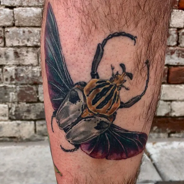 Neo Traditional tattoo by Courtney Ann Schmidt in Jackson