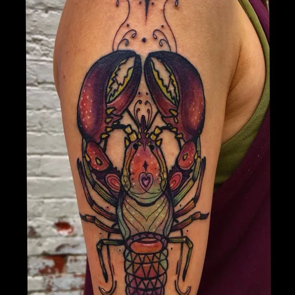 Neo Traditional tattoo by Courtney Ann Schmidt in Jackson