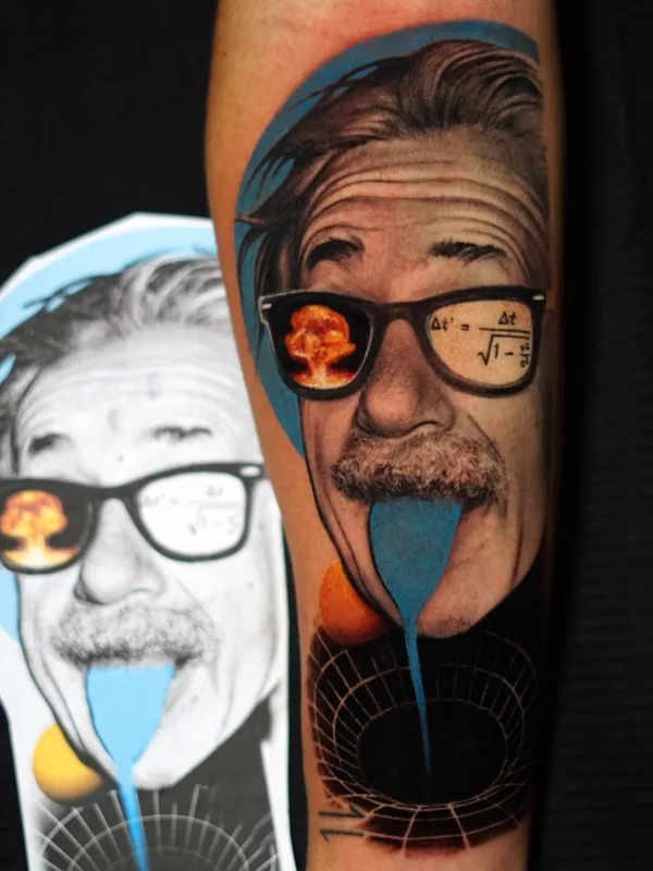 male color portrait татуировка на forearm #72477 | Тату мастер Bruno Perdiz