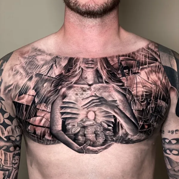 Realism tattoo by Christina Choi in Honolulu