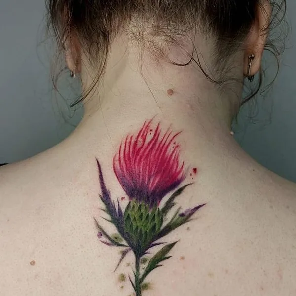 Watercolor tattoo by Полина Алексеевна Мироненко in Уфа