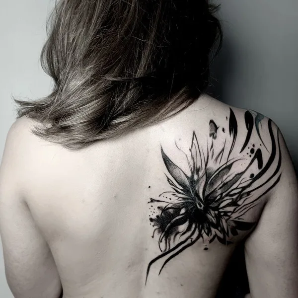 Watercolor tattoo by Полина Алексеевна Мироненко in Уфа
