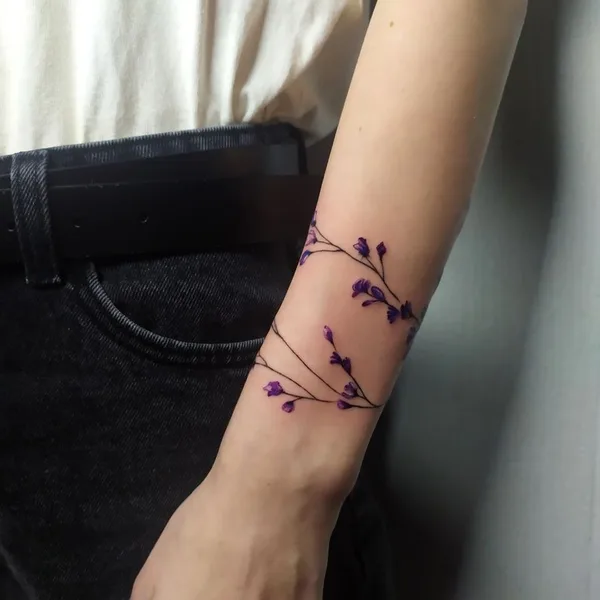 Watercolor tattoo by Полина Алексеевна Мироненко in Уфа