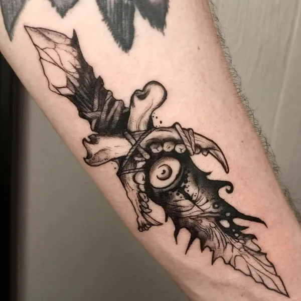 Watercolor tattoo by Полина Алексеевна Мироненко in Уфа