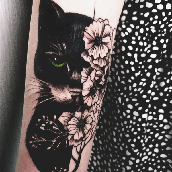 Watercolor tattoo by Полина Алексеевна Мироненко in Уфа