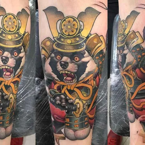 New School tattoo by Ben Banzai in Alicante