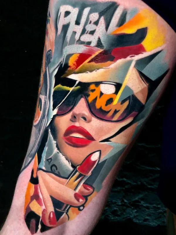 female color realism 타투 부위 forearm #60805 | 타투이스트 Денис Комаров