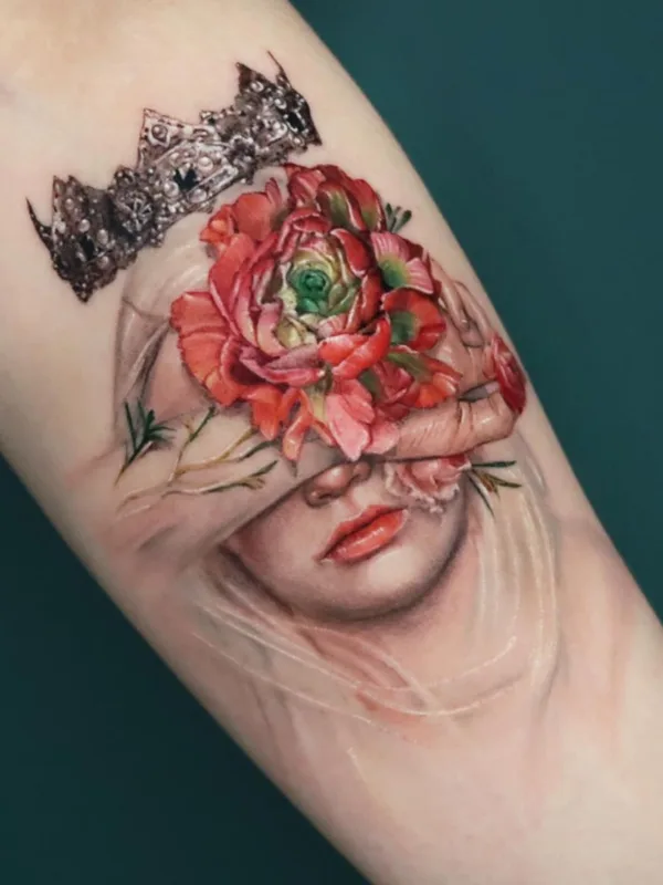 female color realism 타투 부위 forearm #60817 | 타투이스트 EunB