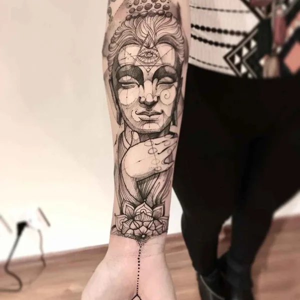 Sketch tattoo by Lincoln Lima