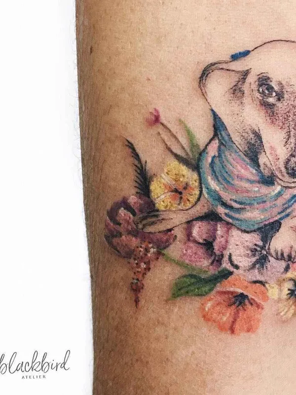 color illustrative tattoo on forearm #11988 | Tattoo Artist Luiza Oliveira