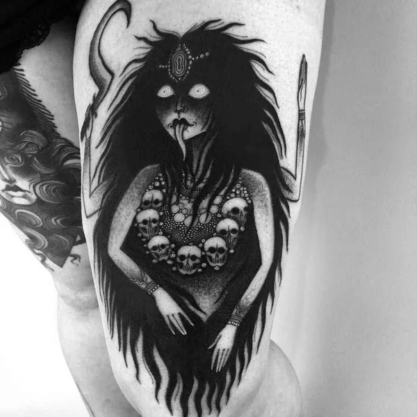 Surrealism tattoo by Laura Yahna