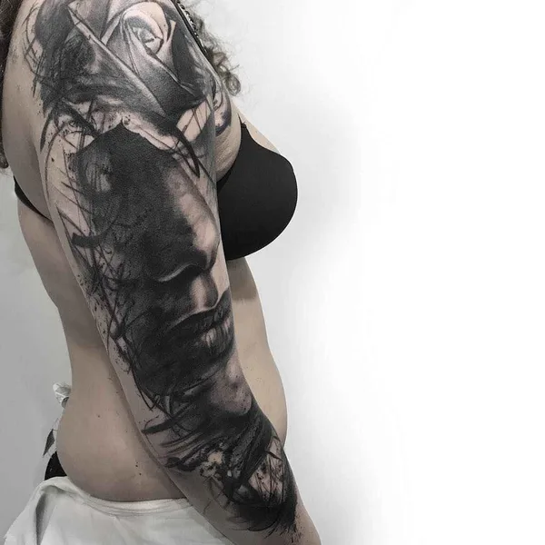 Sketch tattoo by Natalie Mickahlo Nox