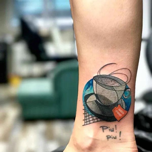 Watercolor tattoo by Emrah de Lausbub