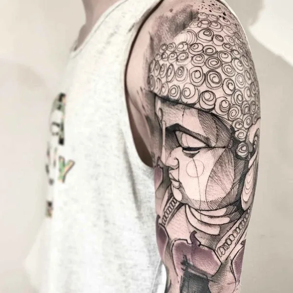 Sketch tattoo by Lincoln Lima