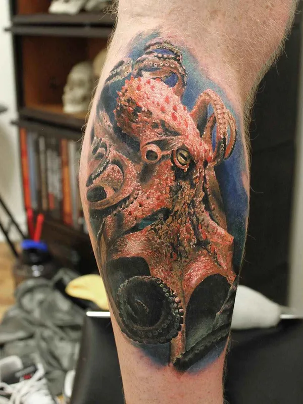 Portrait tattoo by Anthony Jenkins in Ontario