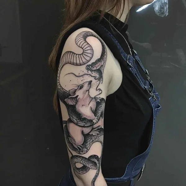 Neo Traditional tattoo by Joao Bosco in London