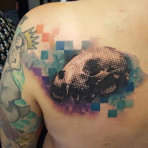 Author's Style tattoo by Guillaume Smash