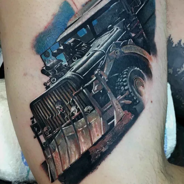Portrait tattoo by Goran Micic