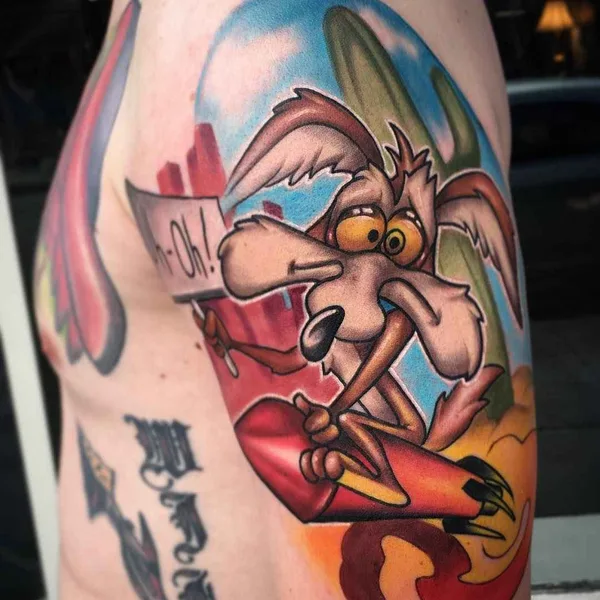 Neo Traditional tattoo by Josh Herman