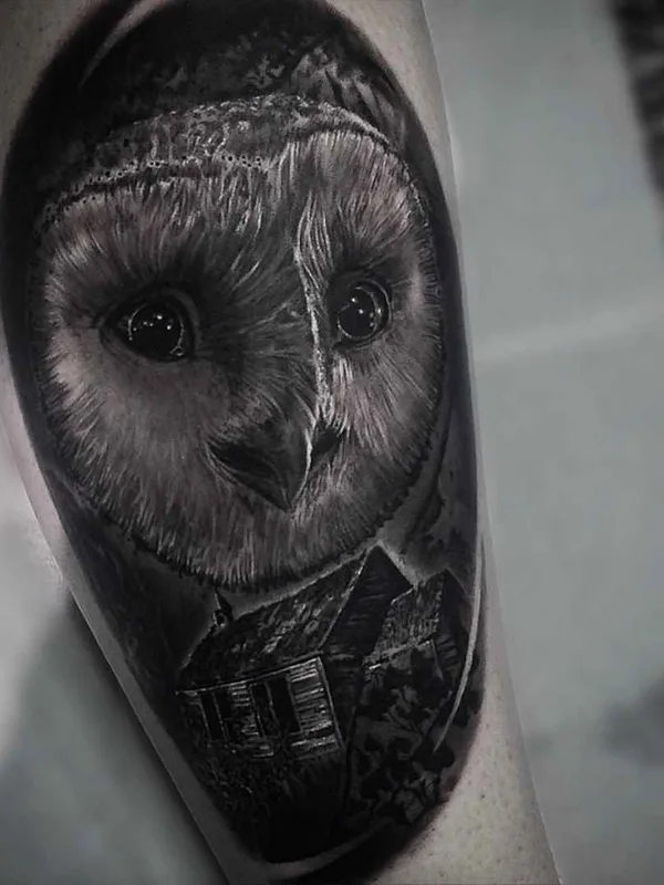 black and grey realism татуировка на forearm #12968 | Тату мастер Owen Paulls