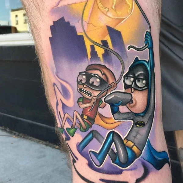 Neo Traditional tattoo by Josh Herman