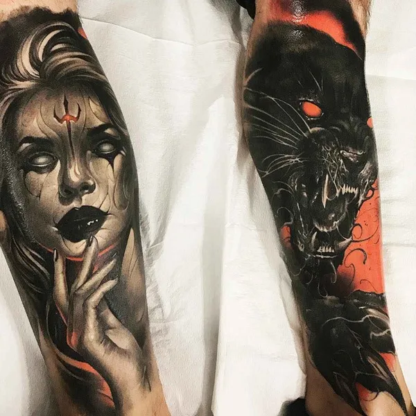 Author's Style tattoo by Brandon Herrera
