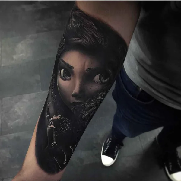 realism   tattoo by Owen Paulls