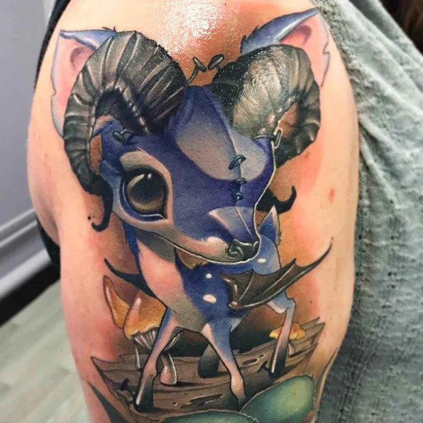 Нео традиционная tattoo by Kelly Doty
