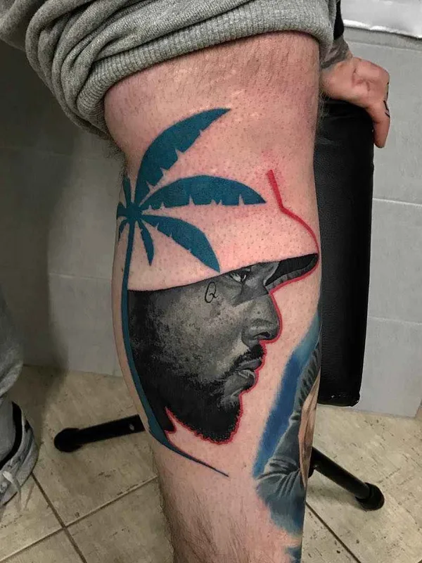 male color realism Tatuaggio su calf #12354 | Tatuatore Rafal Makarow